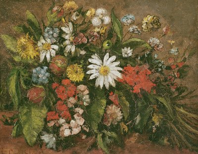 Flowers, 1871 by Gustave Courbet